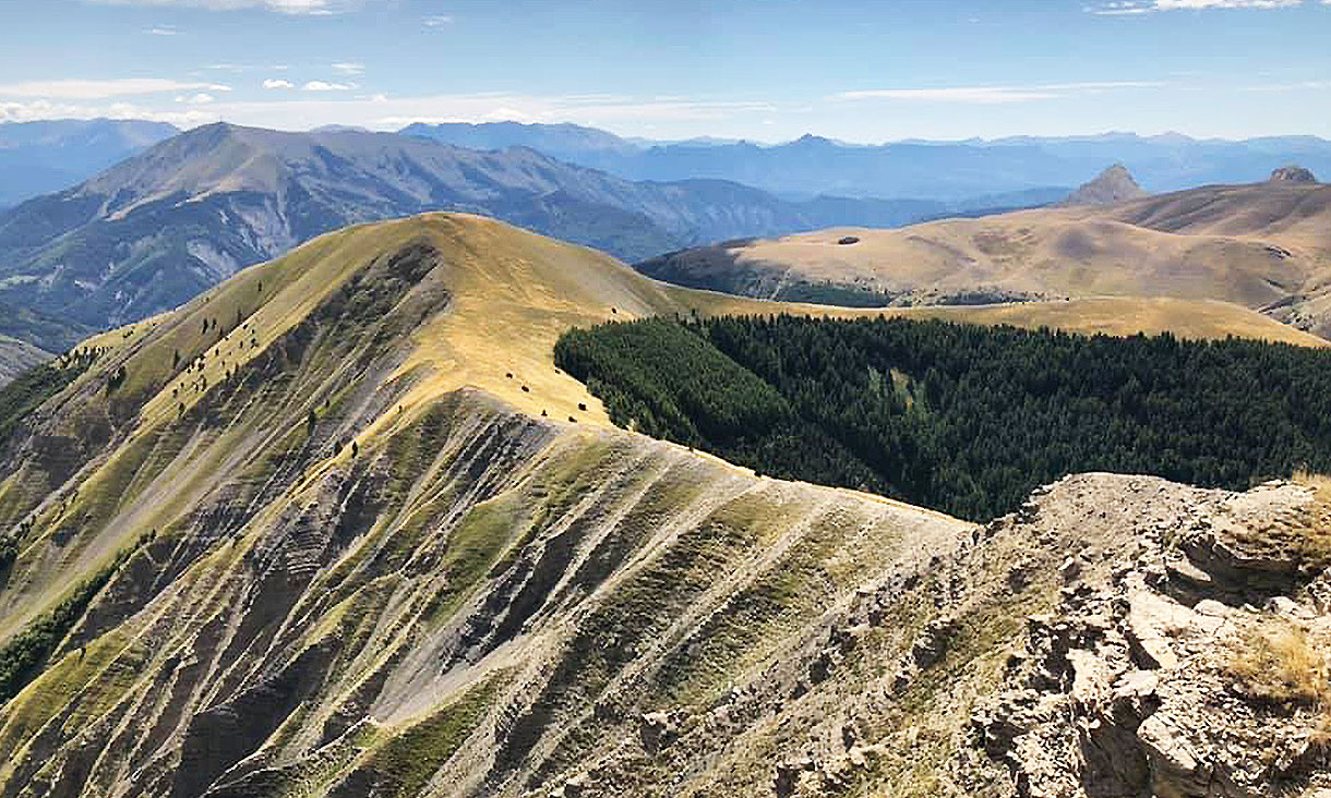 Randonnée montagne itinérante accompagnée ONF Retrouvance® Massif des Monges